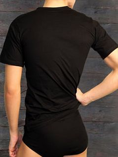 Мужская черная спортивная футболка Doreanse Organic Cotton Collection 2501c01